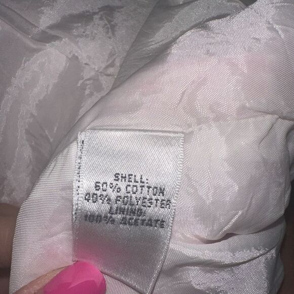 Womens LILLY PULITZER Size 12 Jacket Blazer Preppy Classic Pink Polka dot - Picture 7 of 7